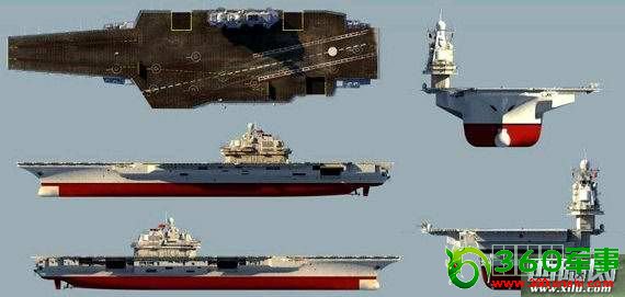 中国未来国产航母想象图